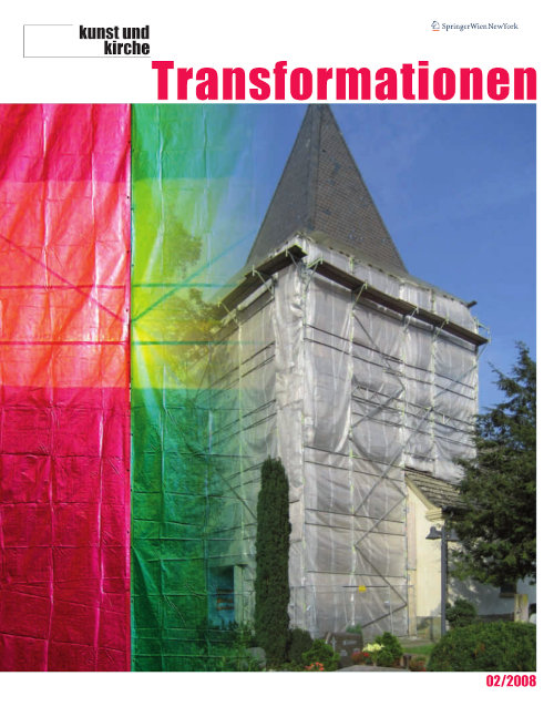 Titelseite kunst und kirche 2.2008