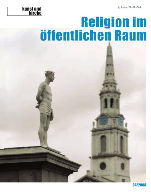 Titelseite kunst und kirche 4.2008