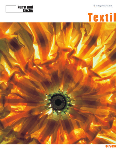 Titelseite kunst und kirche 4.2010