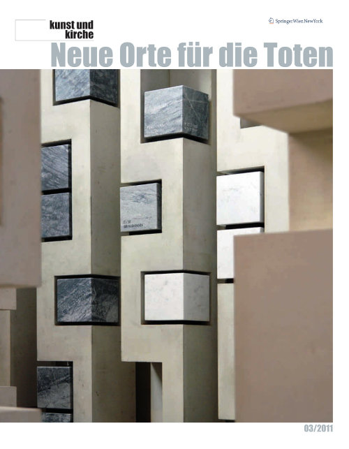 Titelseite kunst und kirche 3.2011