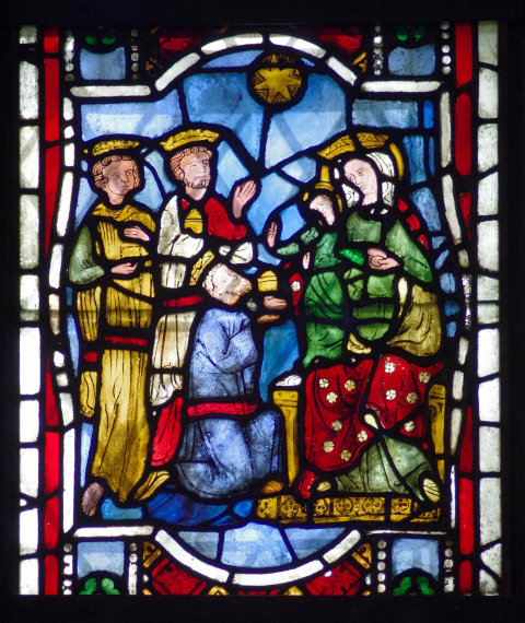 Bildpredigt zu Epiphanias über eine Glasmalerei in der St. Johanniskirche in Herford