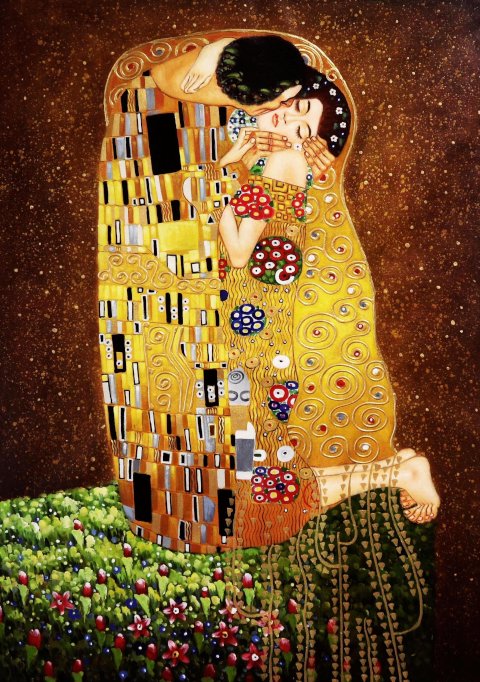 Gustav Klimt, Der Kuss