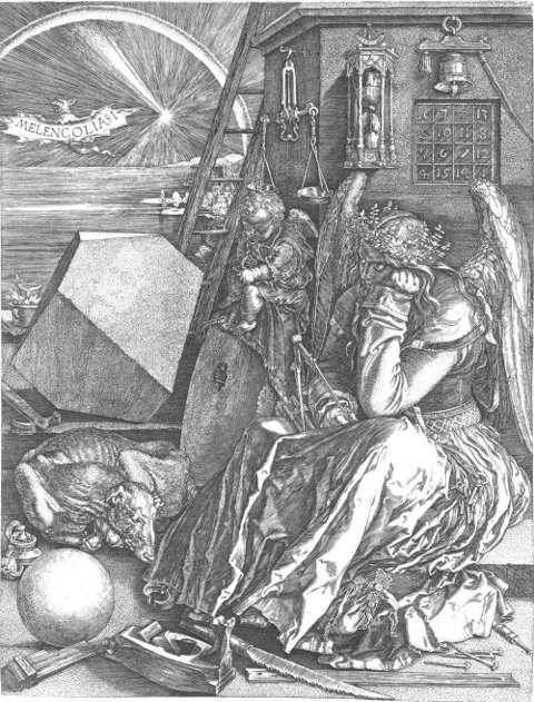 Albrecht Dürer, Melancholie (Melancolia I), (1514)