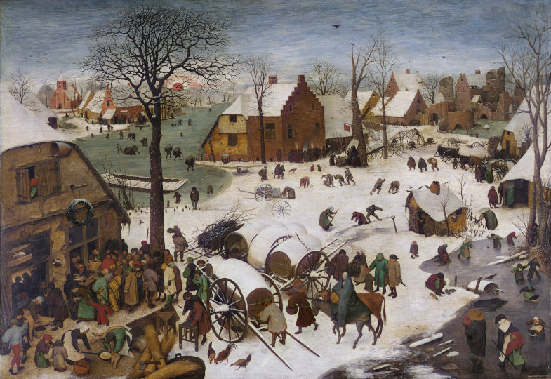 Hoffnung auf bessere Zeiten – Pieter Bruegel der Ältere, Die Volkszählung zu Bethlehem (Bildpredigt)