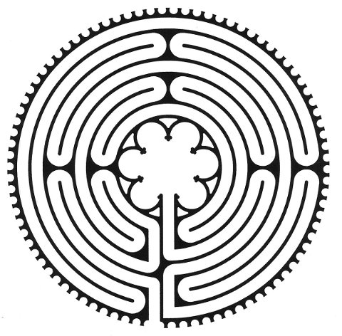 Labyrinth von Chartres