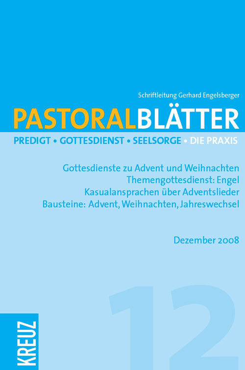 Pastoralblätter 12/2008