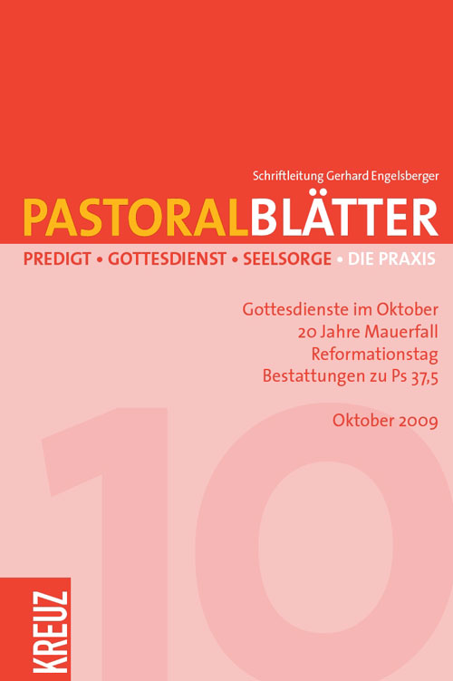 Pastoralblätter 10/2009