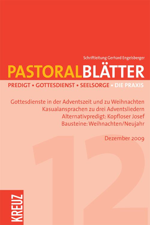 Pastoralblätter 12/2009