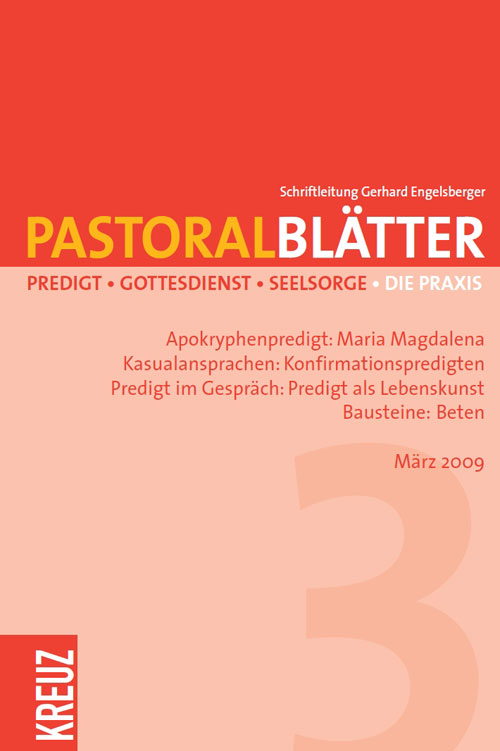 Pastoralblätter 3/2009