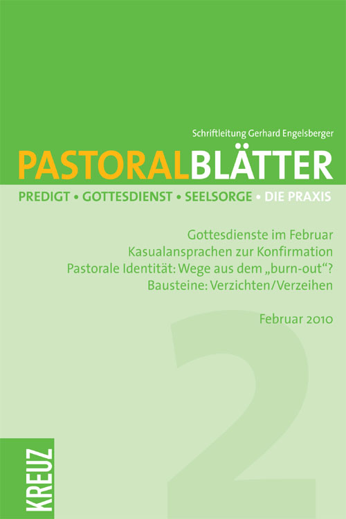 Pastoralblätter 10/2010