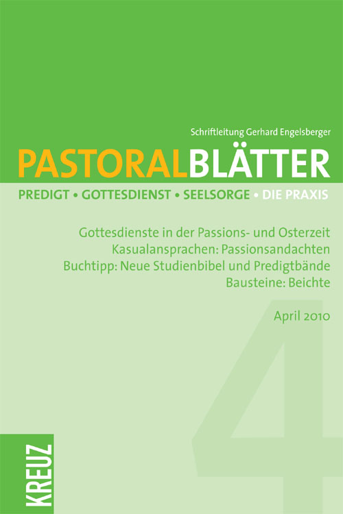 Pastoralblätter 12/2010