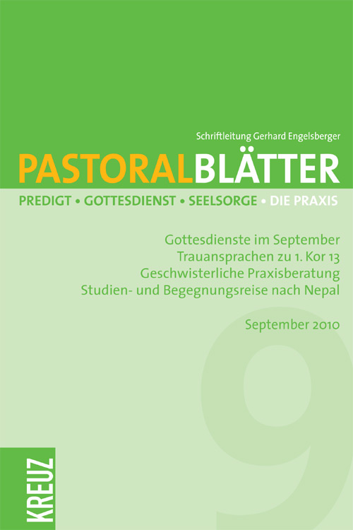 Pastoralblätter 3/2010