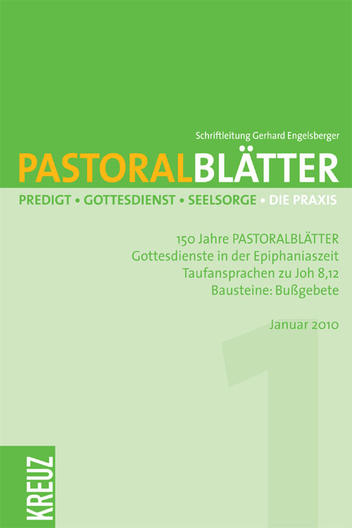 Pastoralblätter 9/2010