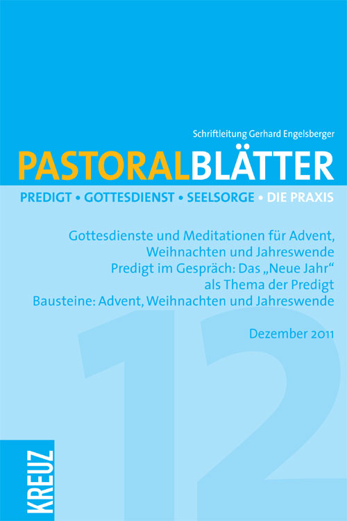 Pastoralblätter 12/2011