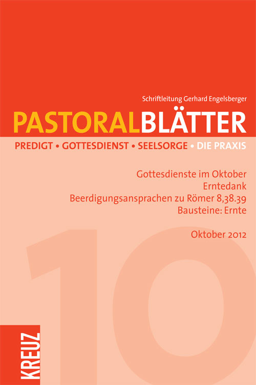 Pastoralblätter 10/2012