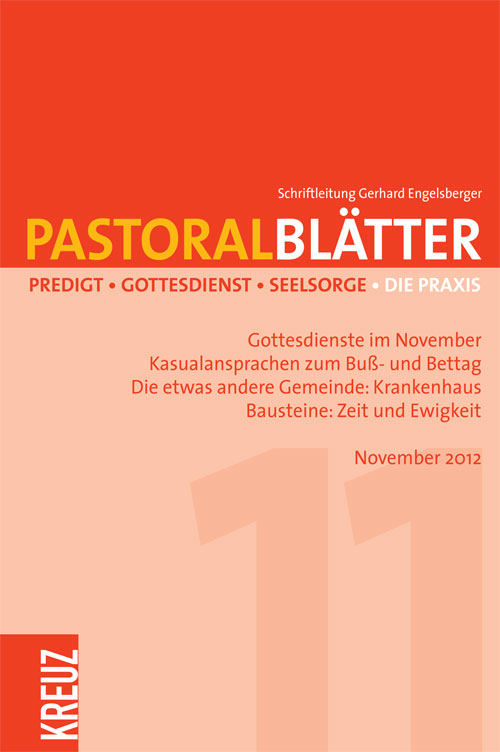 Pastoralblätter 11/2012