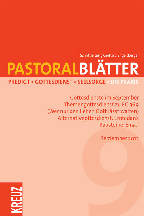 Pastoralblätter 9/2012