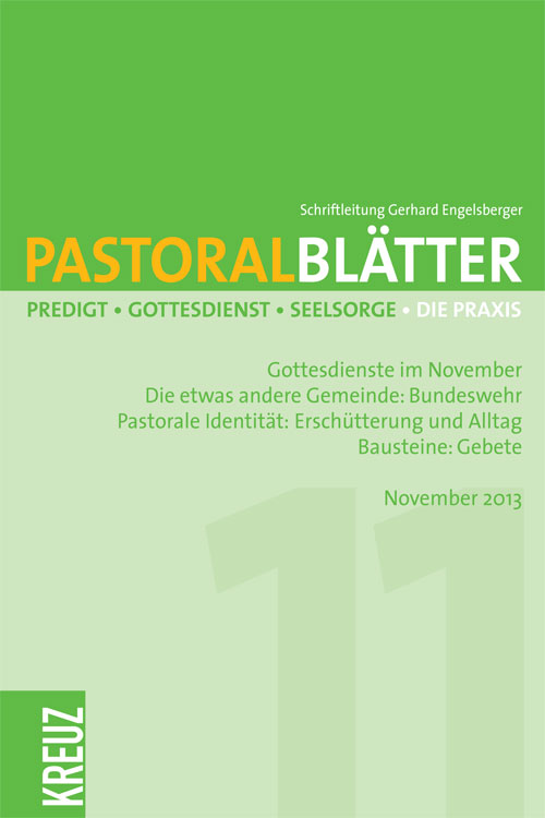 Pastoralblätter 11/2013