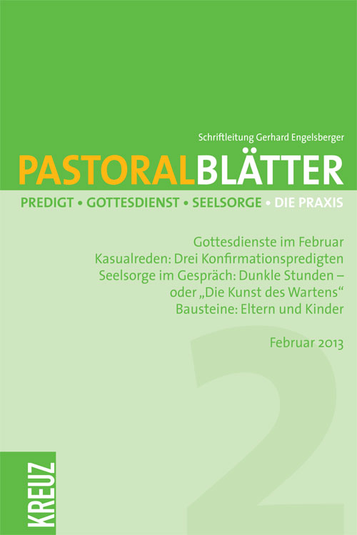 Pastoralblätter 2/2013