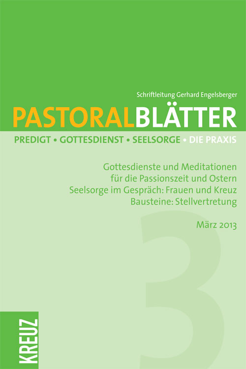 Pastoralblätter 3/2013