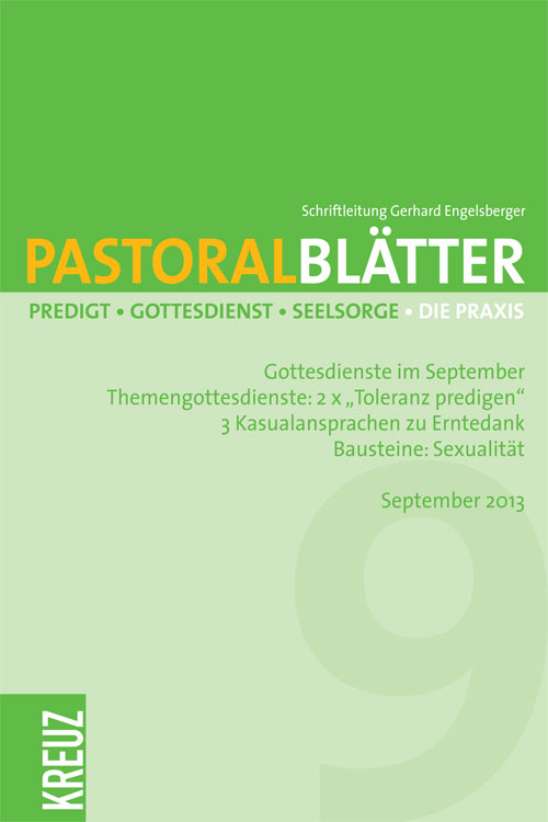 Pastoralblätter 9/2013