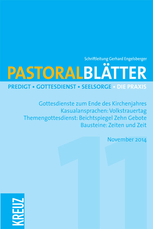 Pastoralblätter 11/2014
