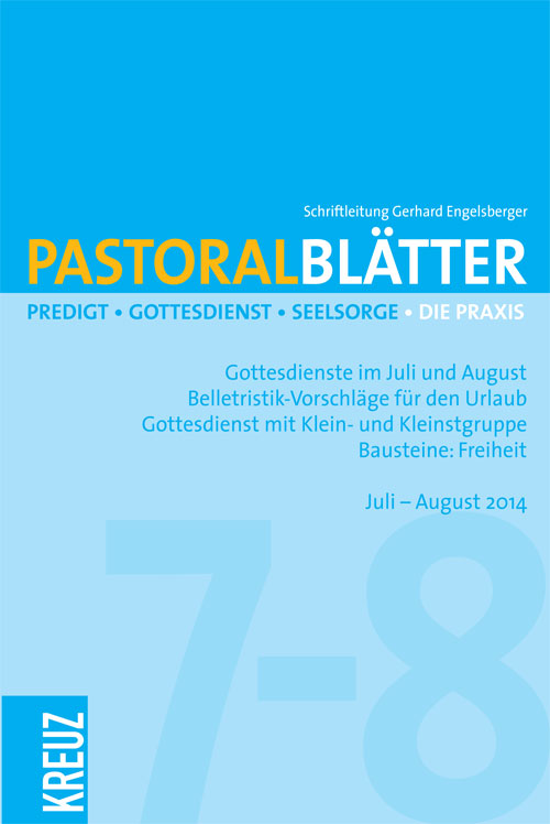 Pastoralblätter 7-8/2014