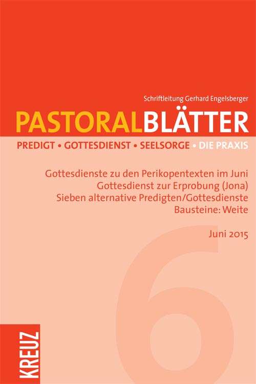 Pastoralblätter 6/2015