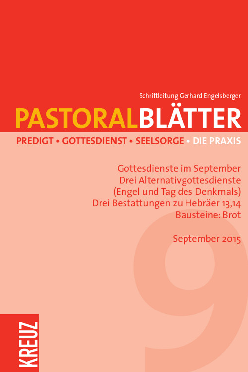 Pastoralblätter 9/2015