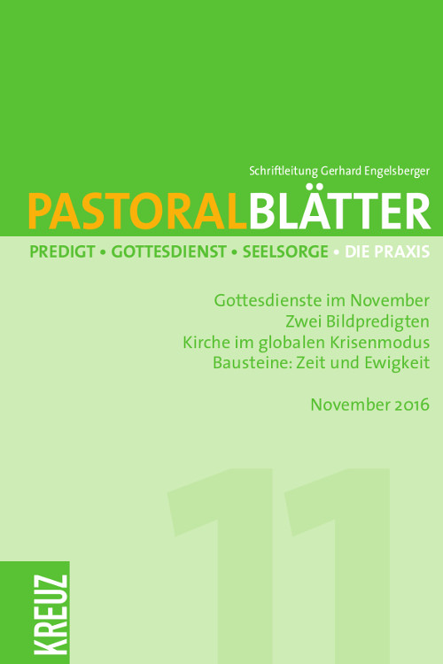 Pastoralblätter 11/2016