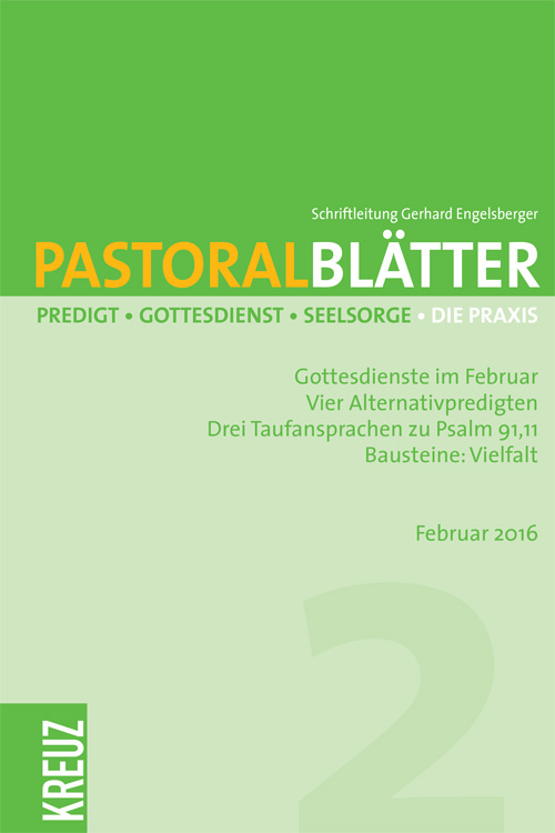 Pastoralblätter 2/2016