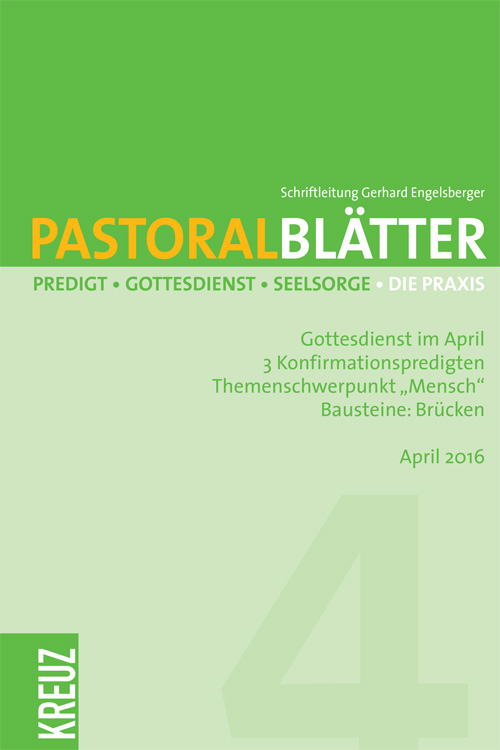 Pastoralblätter 4/2016