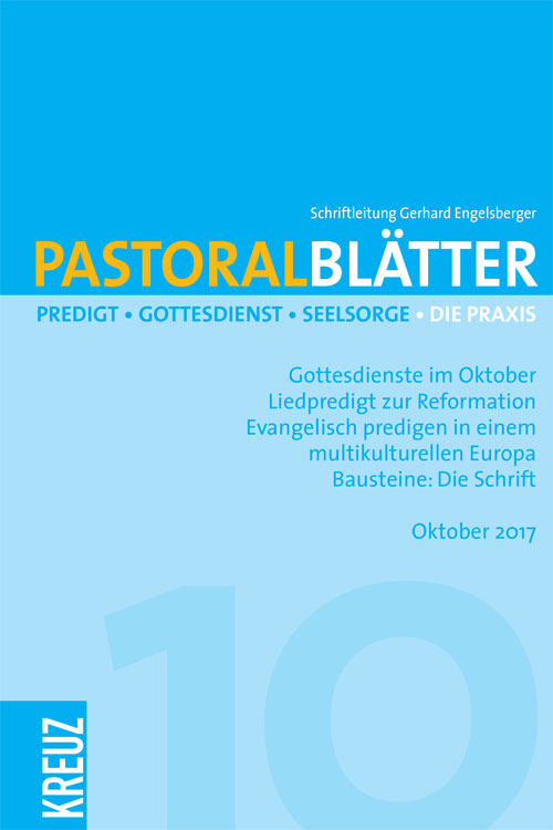 Pastoralblätter 10/2017