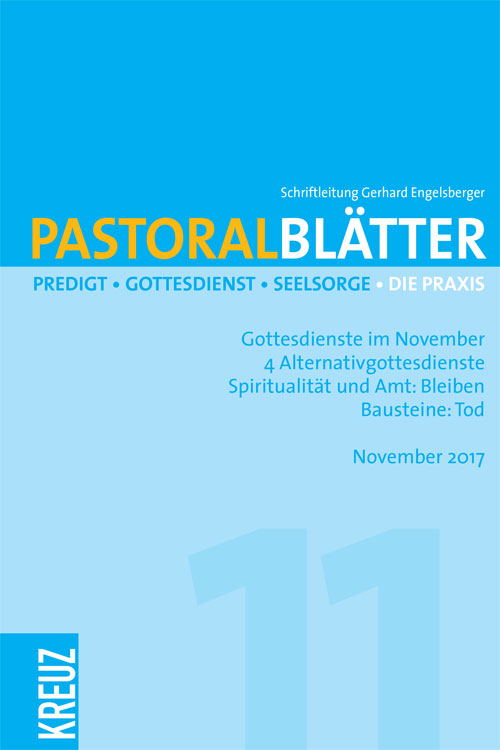 Pastoralblätter 11/2017