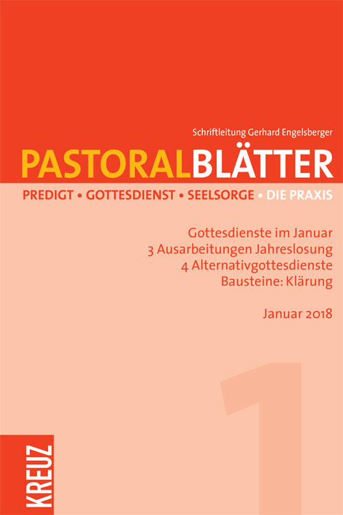 Pastoralblätter 1/2018