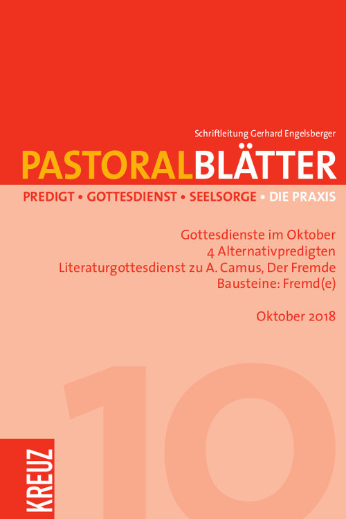 Pastoralblätter 10/2018