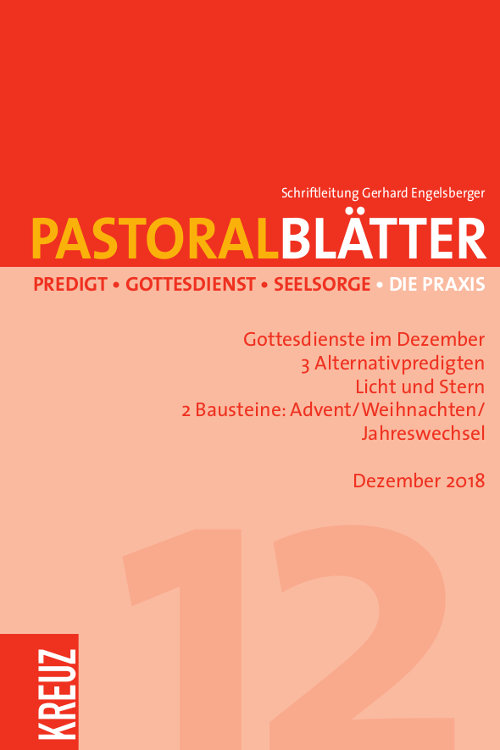 Pastoralblätter 12/2018