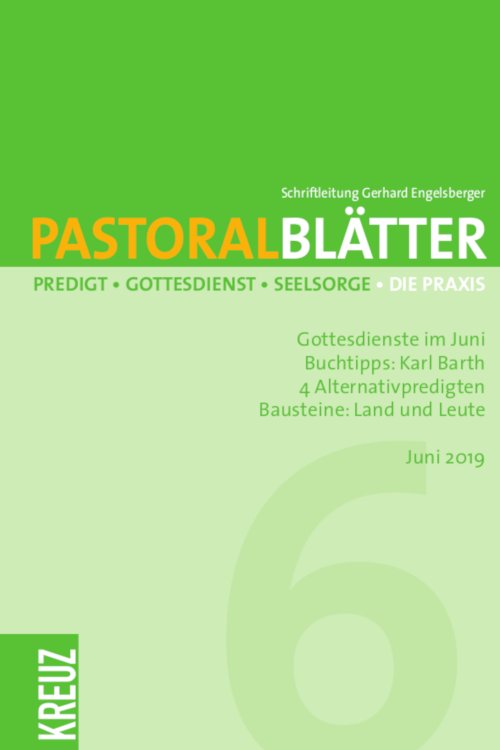 Pastoralblätter 6/2019