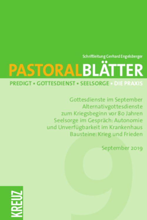 Pastoralblätter 9/2019