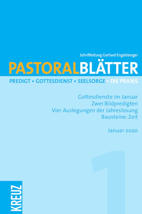 Pastoralblätter 1/2020