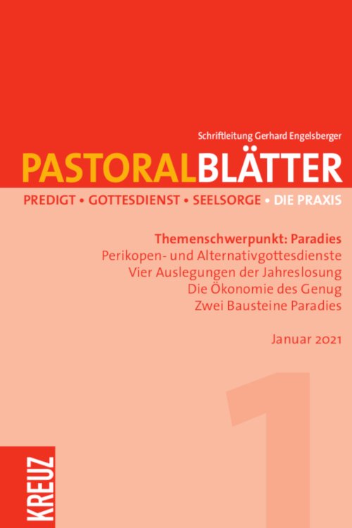 Pastoralblätter 1/2021