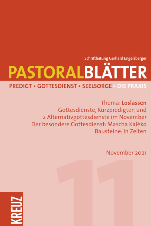 Pastoralblätter 11/2021