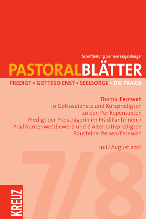 Pastoralblätter 7-8/2021