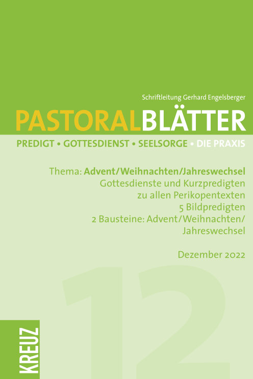 Pastoralblätter 12/2022