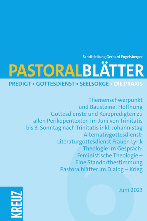 Pastoralblätter 6/2023