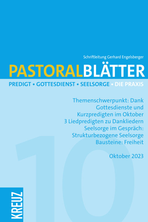 Pastoralblätter 10/2023