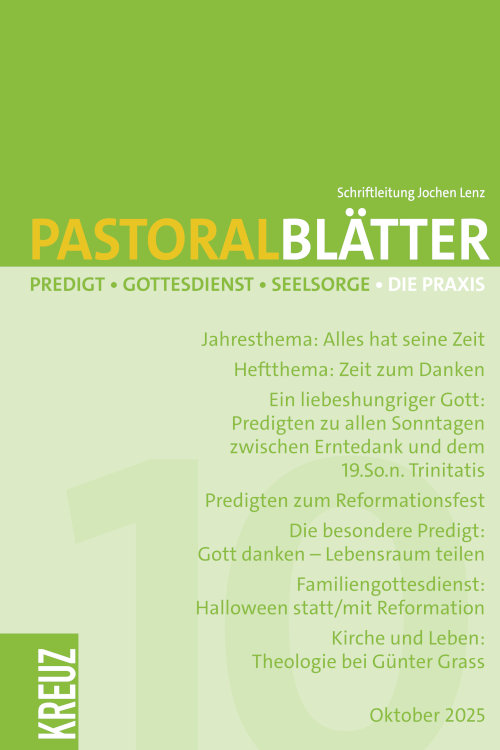 10/2025: Oktober: Zeit zum Danken