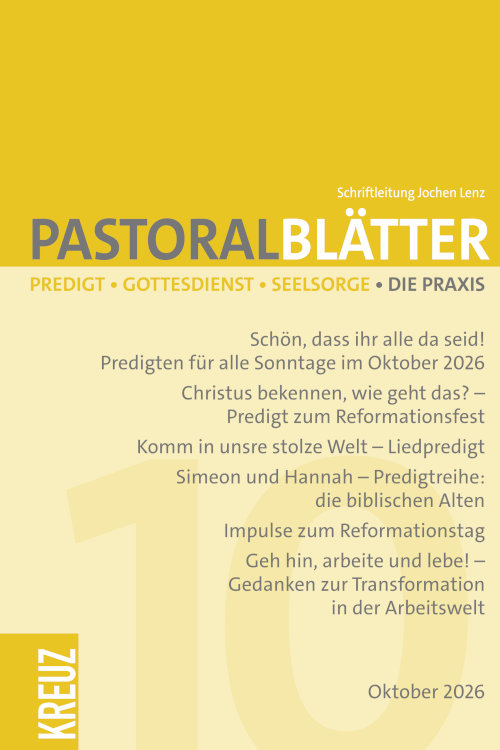 10/2026: Oktober: Christus bekennen, wie geht das? - Predigt zum Reformationsfest