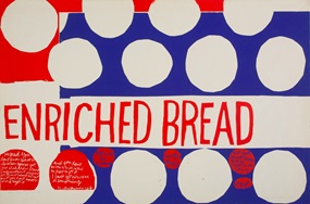 02 64-24, Corita Kent, Enriched Bread