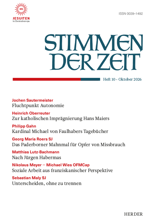 Heft 10/2026: Oktober
